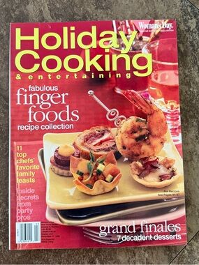 WOMAN'S DAY 1999 Christmas Holiday Cooking & Entertaining Recipes Ideas Magazine